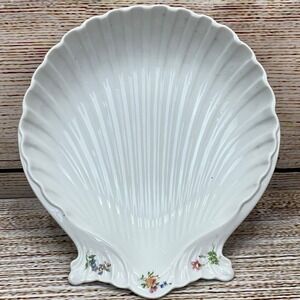 The‎ Frieda Collection Cordon Bleu BIA Porcelain China Shell Shaped Dish USA